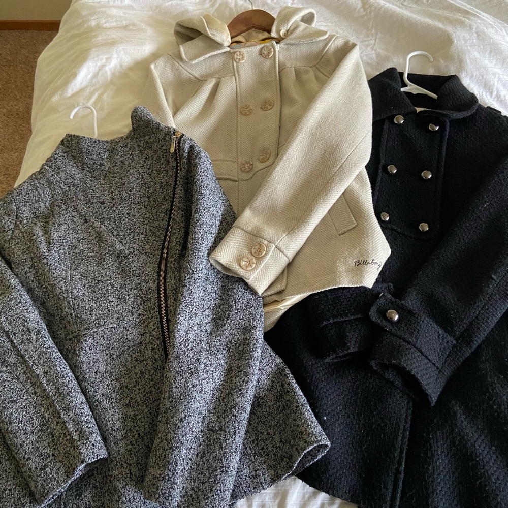 3 coat bundle size M